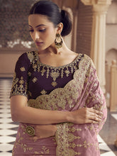 Womens Premium Fashion Ethnic Purple Color Saree-MLSHWSA2125PUP0ONE